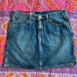 Guess Jeans Vintage Jean Skirt Size 26 Y2K